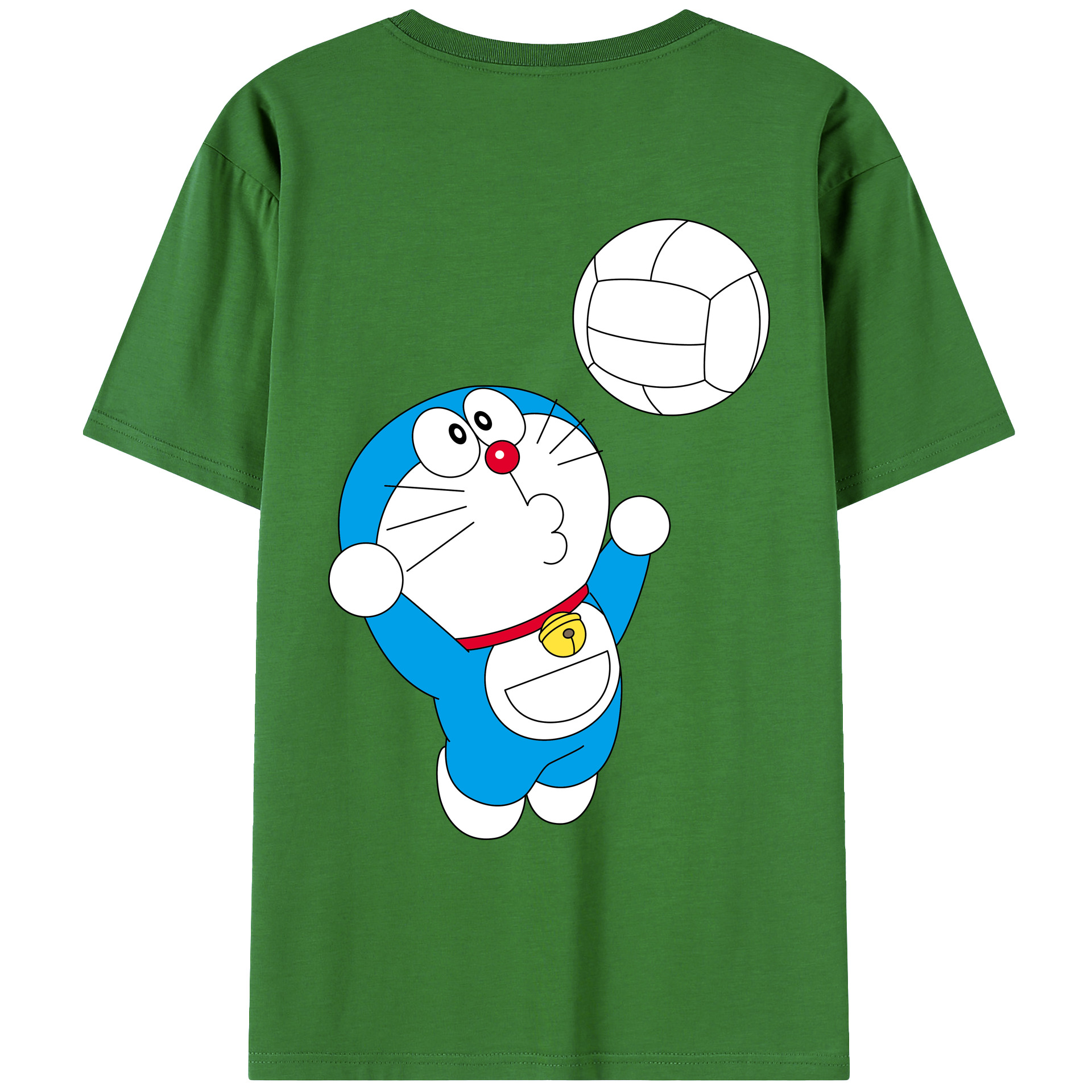 （画像用） ドラえもん Doraemon レディース半袖Tシャツ(バックプリント)